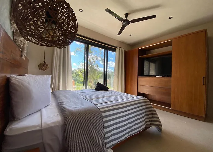 Room In Studio - Beautiful Jungle View Luxury Studio Tulum